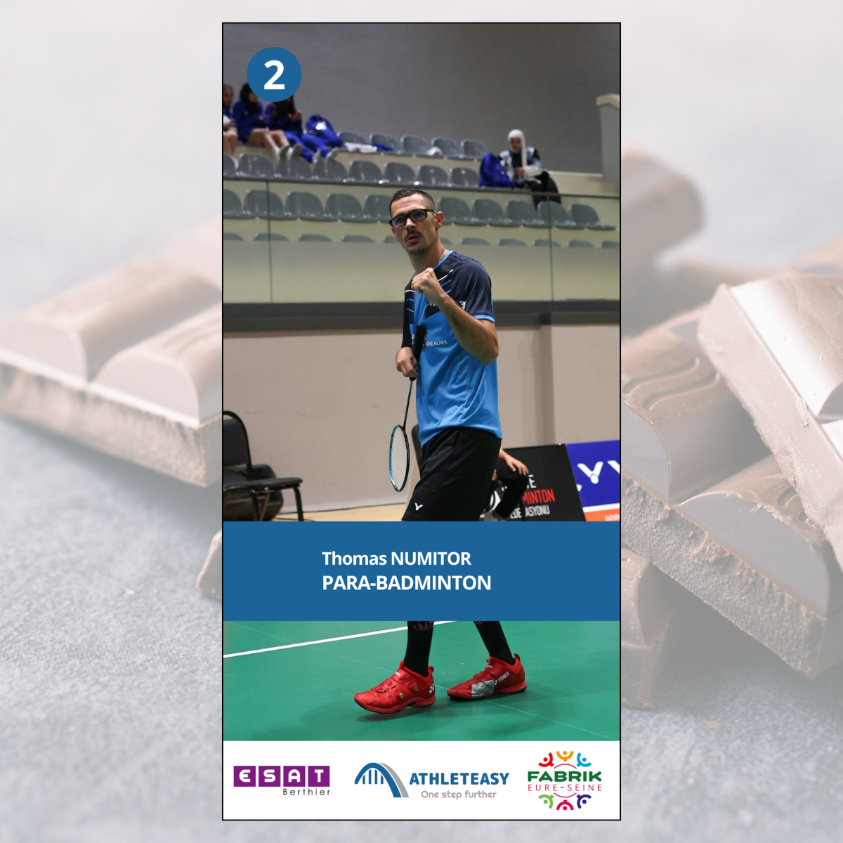 THOMAS NUMITOR - PARABADMINTON